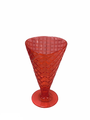 Picture of SandCO. WAFFLE ICE CREAM CUP 16.5CM - CORAL HW04073